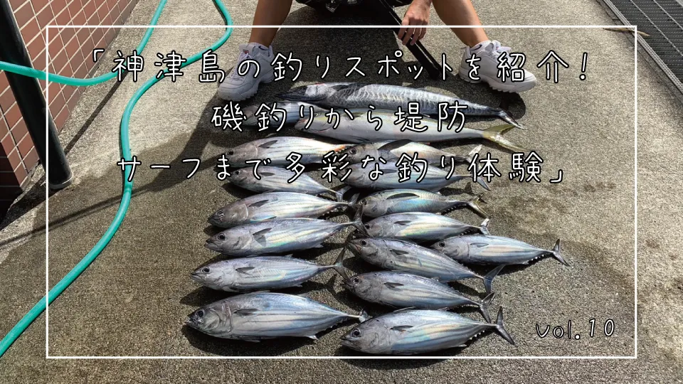 「神津島の釣りスポットを紹介！磯釣りから堤防、サーフまで多彩な釣り体験」
